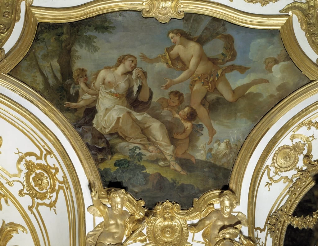 Psiche raccolta da Zeffiro - Hotel de Soubise, Parigi